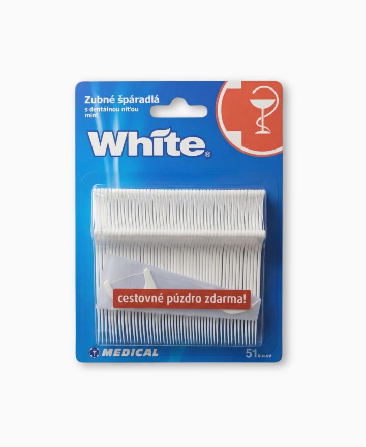 Medical zubné špáradlá s niťou